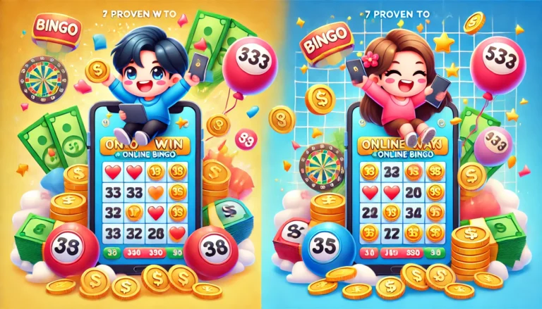 Online Bingo sa Pilipinas na may mga Pilipinong naglalaro gamit ang digital bingo card