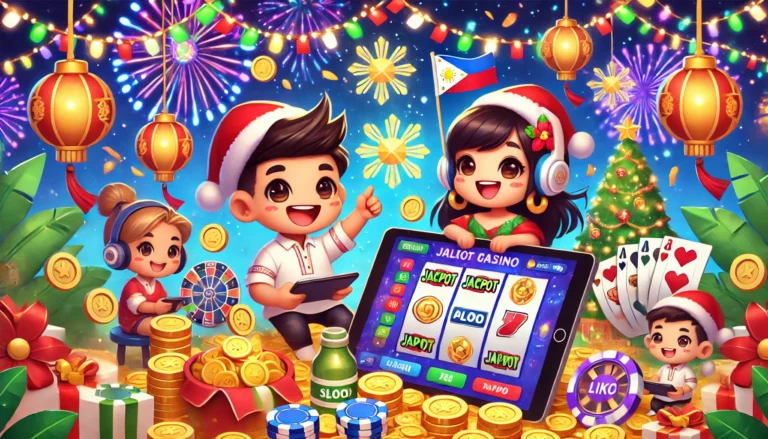 Filipino holiday online slots with Christmas and New Year themes